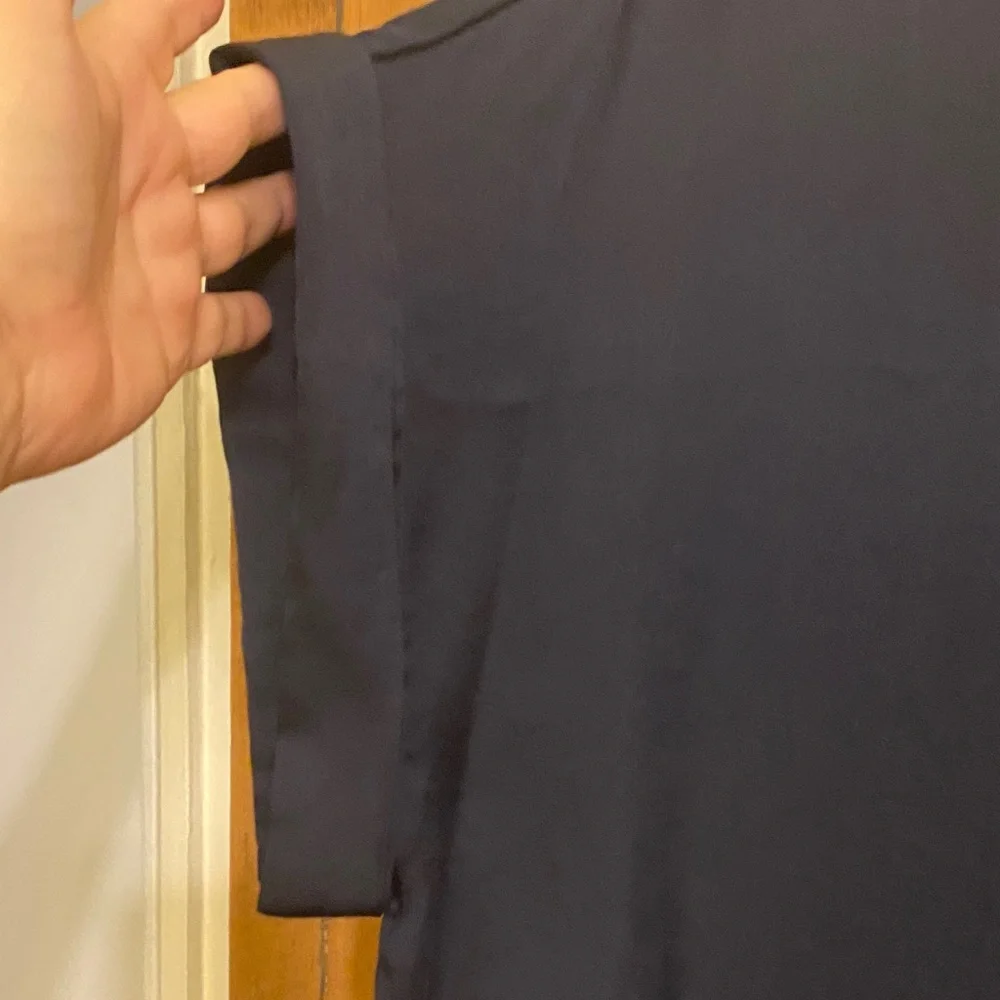 Lafayette 148 New York Black Blouse - Picture 4 of 12